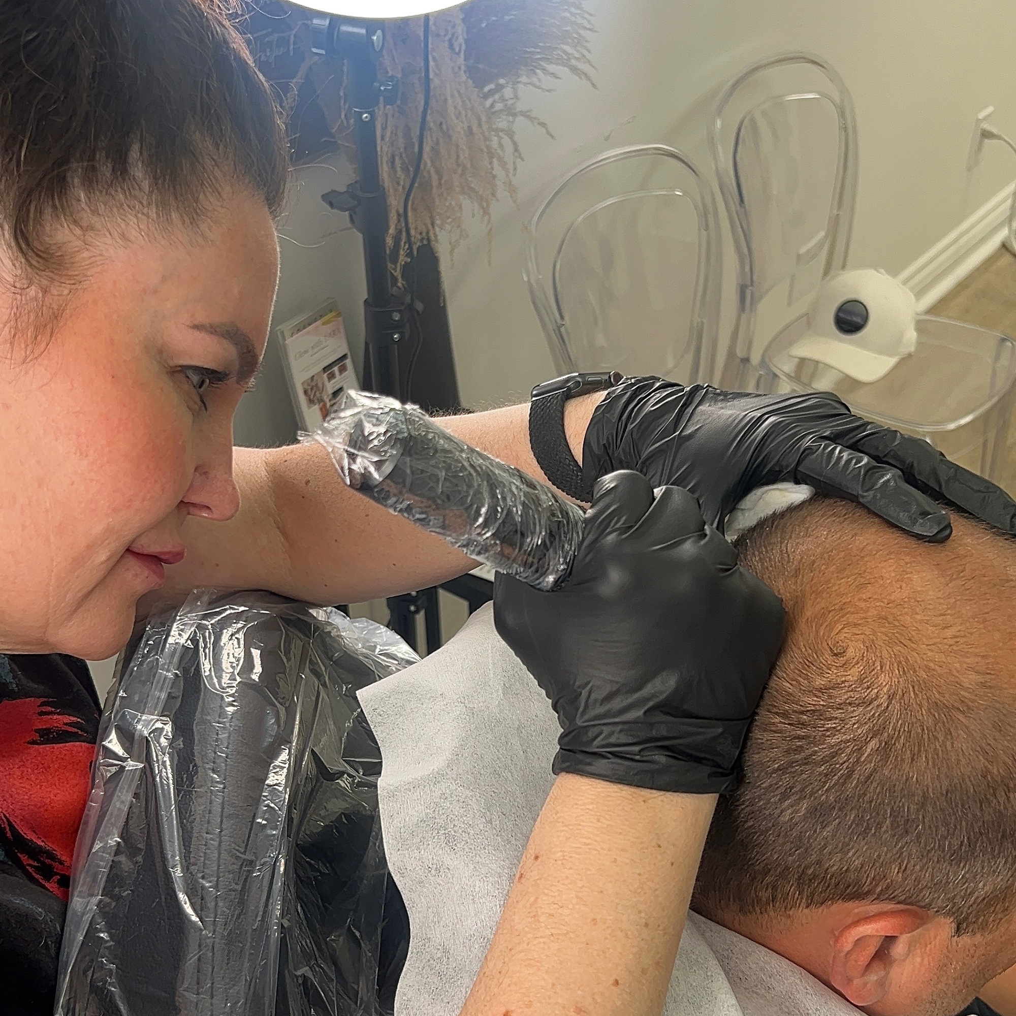 Jamie Harlan Permanent Makeup Studio Fresno CA Scalp Micro Pigmentation 2